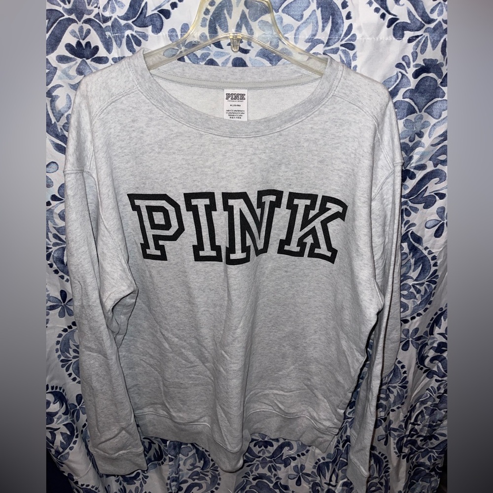 Grey crew neck